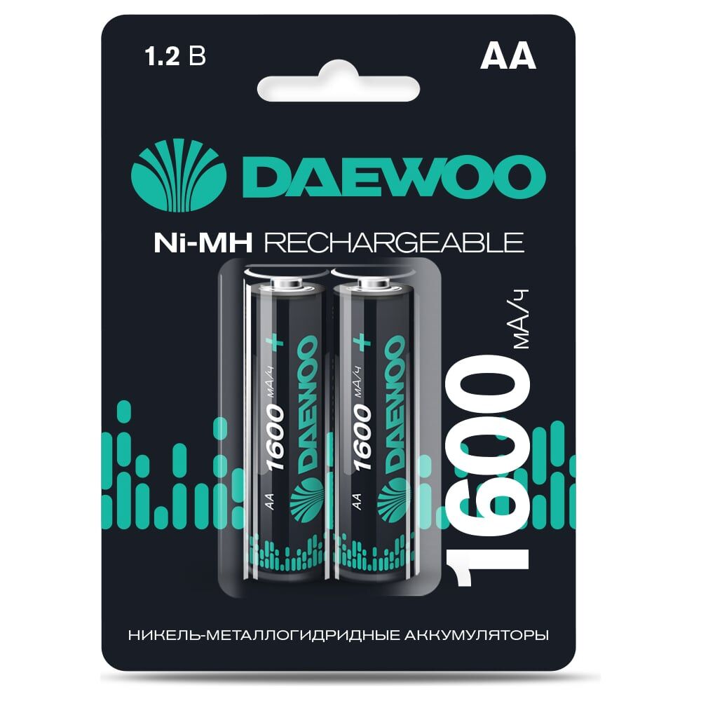 Аккумулятор DAEWOO AA (1600mAh) Ni-MH BL-2