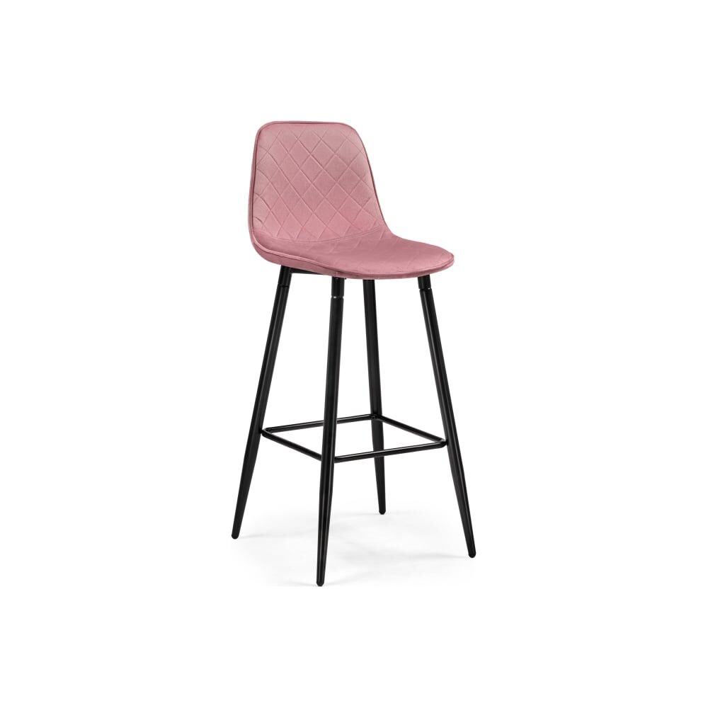 Барный стул Woodville Capri pink, black