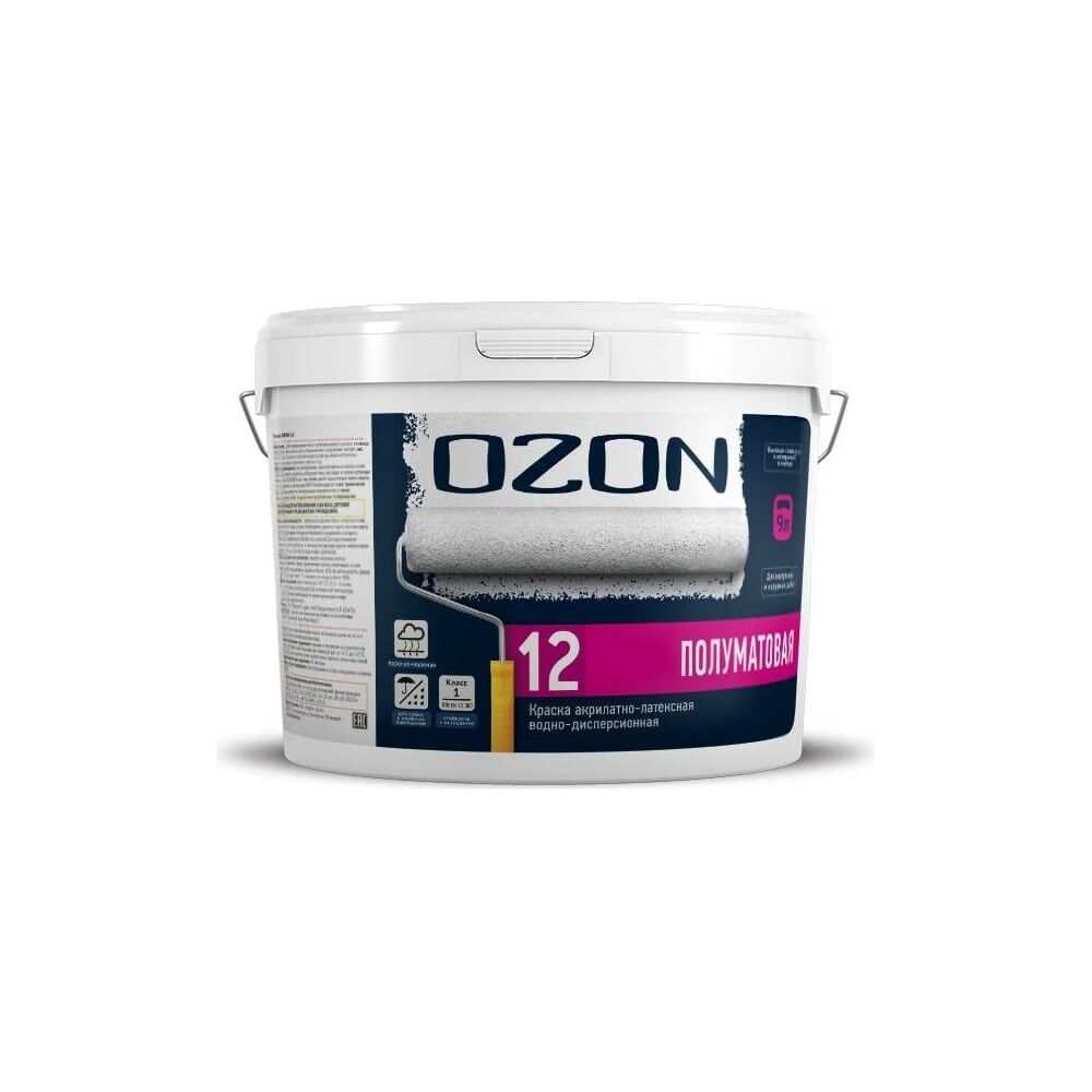 Моющаяся акрилатно-латексная краска OZON ВД-АК 152 С
