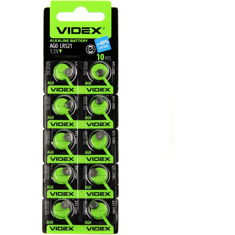 Алкалиновый элемент питания Videx VID-AG00