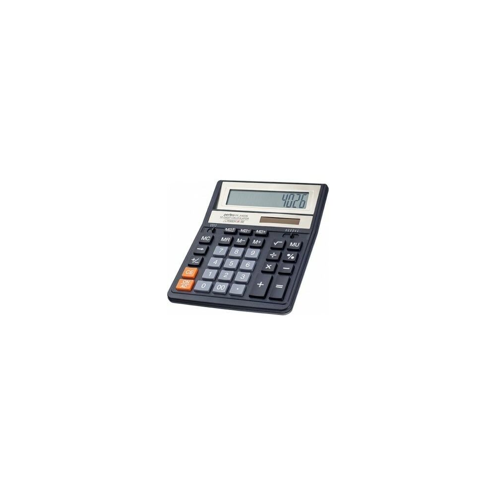 Бухгалтерский двенадцатиразрядный калькулятор Perfeo PF A4026