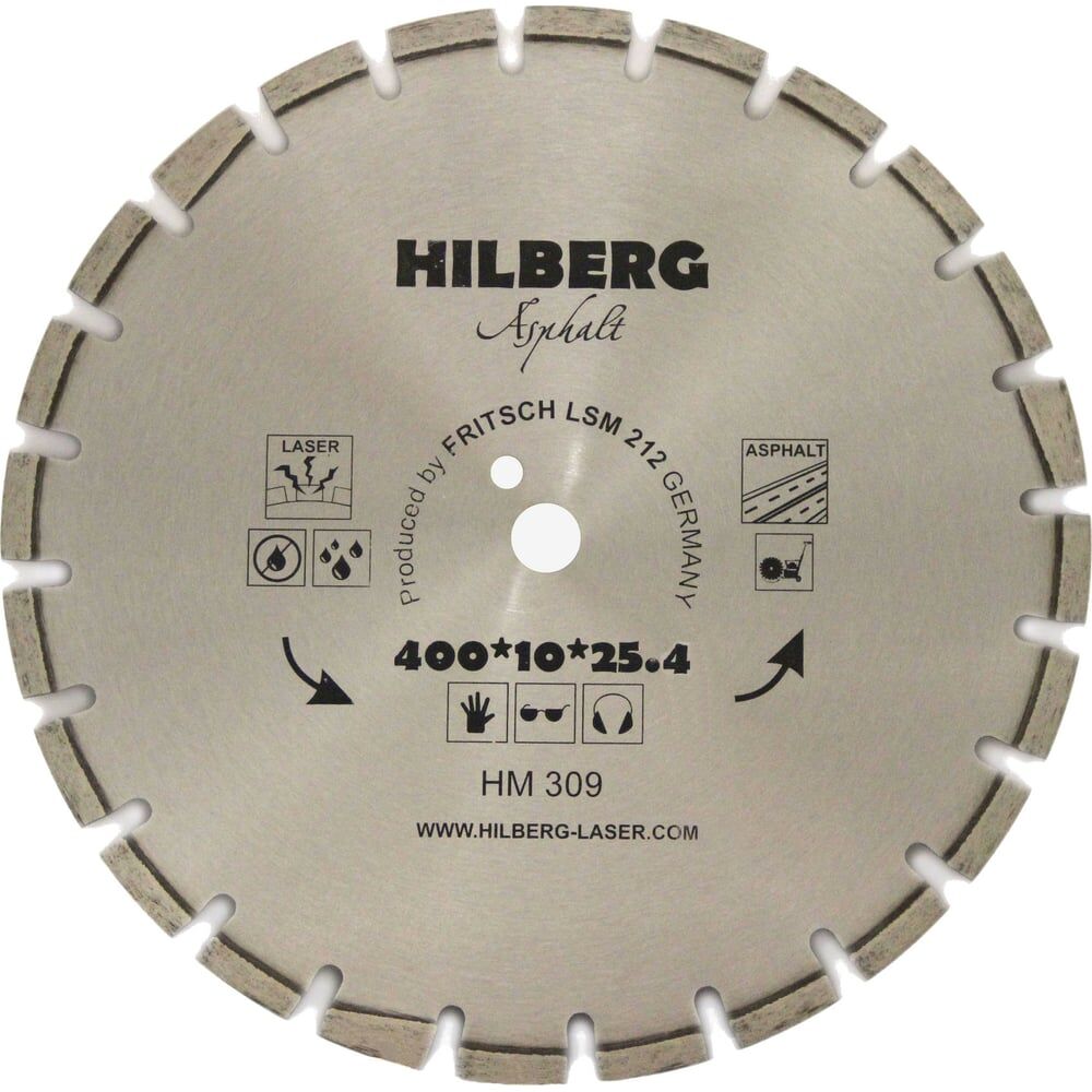 Отрезной алмазный диск по асфальту Hilberg Hilberg Hard Materials