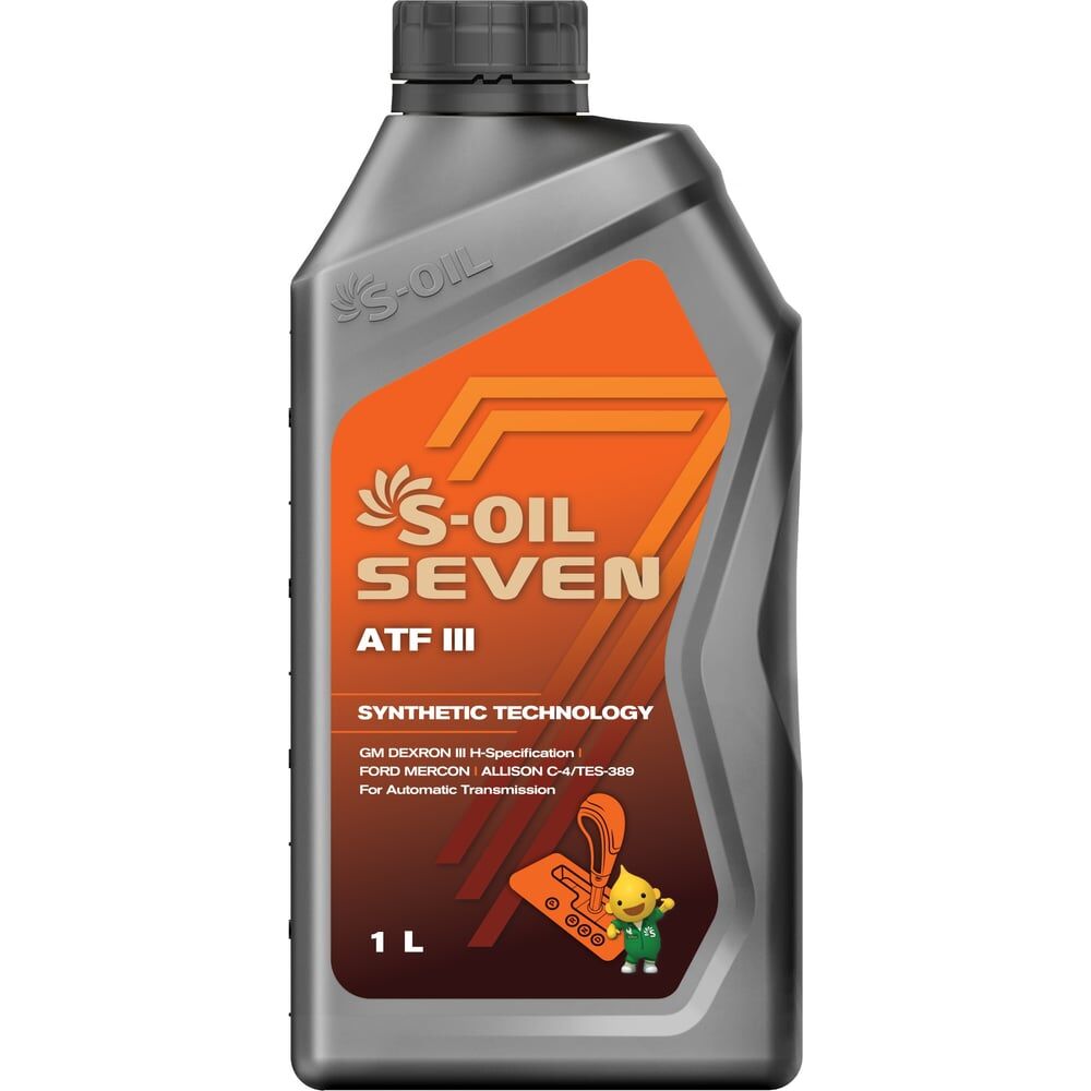 Трансмиссионное масло S-OIL SEVEN ATF III