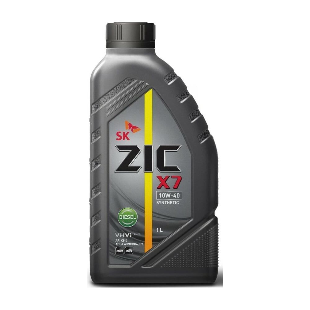 Синтетическое масло для коммерческой техники zic X7 10w40 Diesel CI-4/SL E7