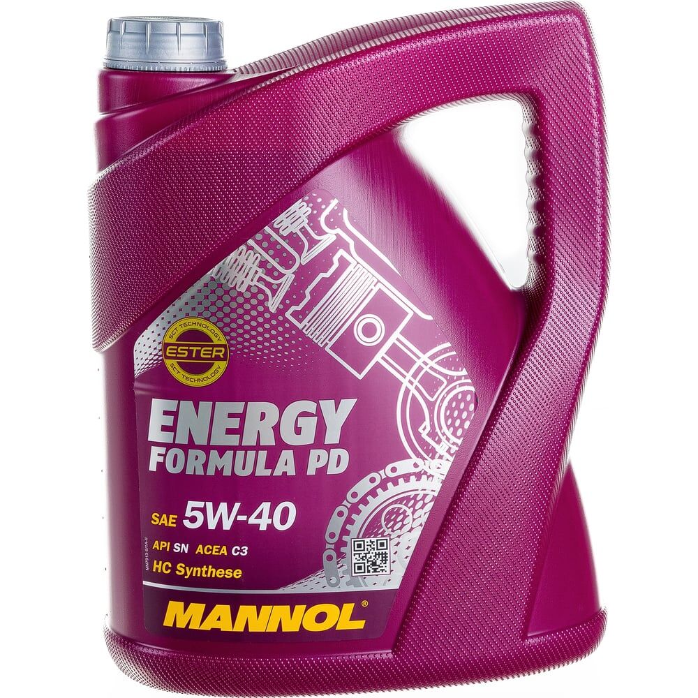 Синтетическое моторное масло MANNOL ENERGY FORMULA PD 5W40