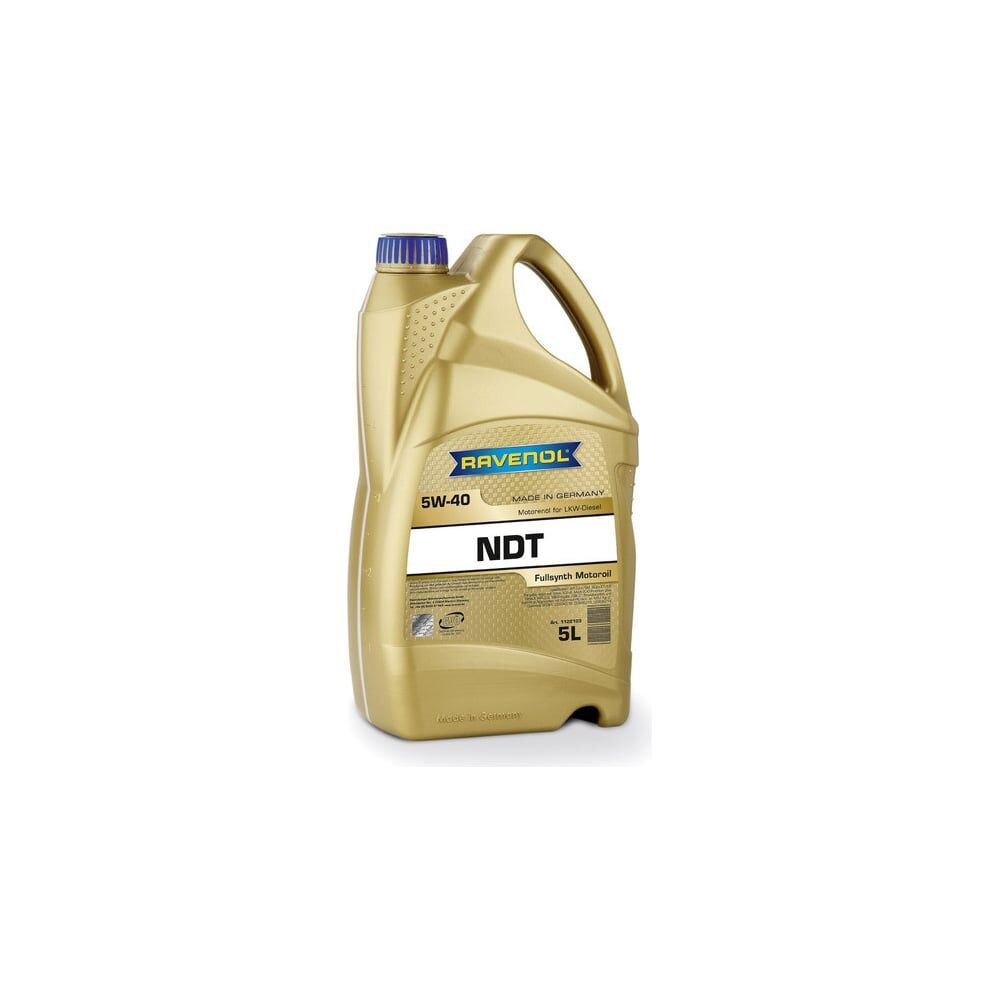 Моторное масло RAVENOL NDT SAE 5W-40, 5 л, new