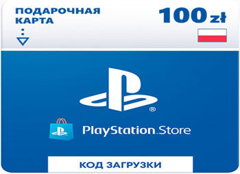 Игровая подписка Sony Interactive Entertainment Europe Ltd Карта оплаты Playstation Store 100 zl Poland [Цифровая версия