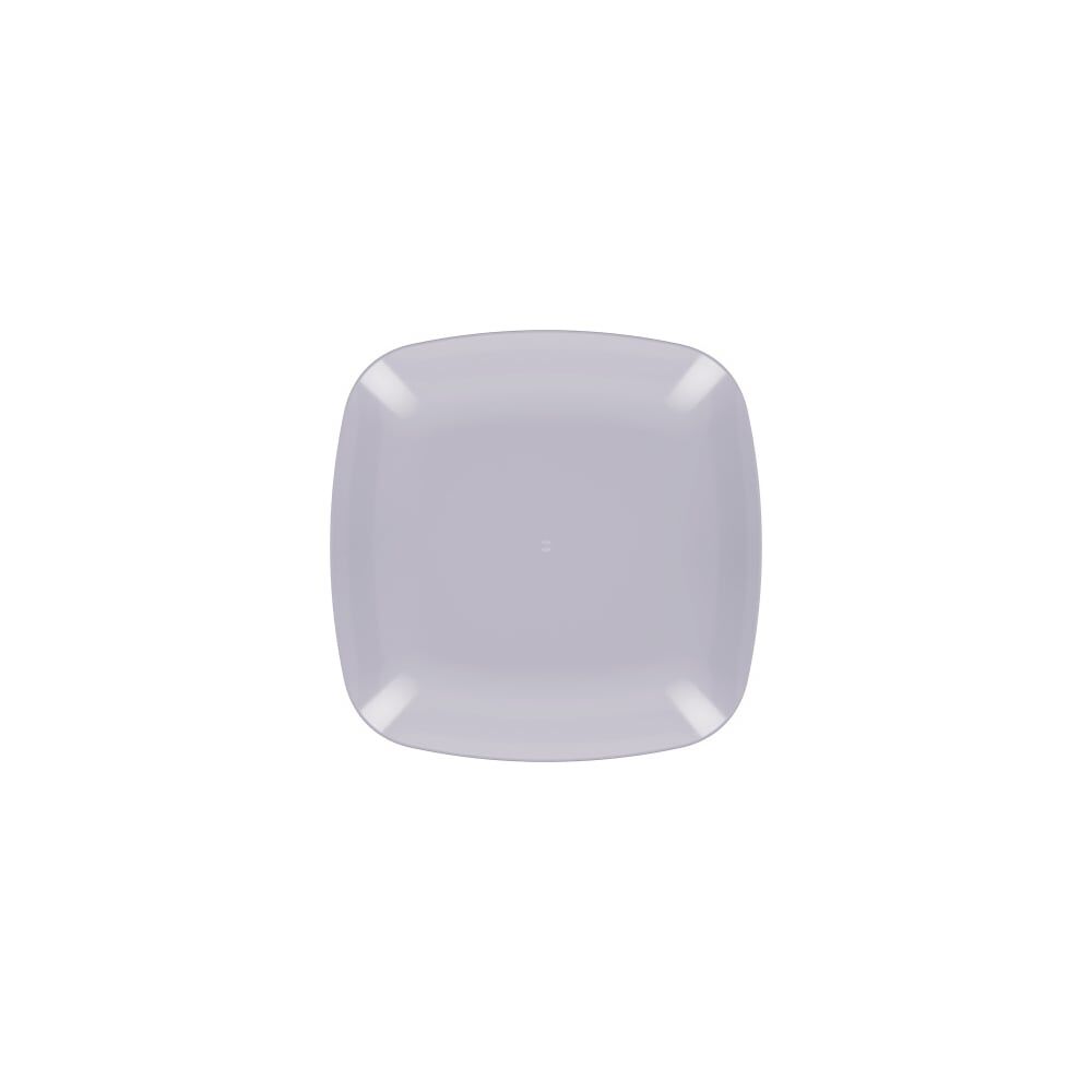 Тарелка ЗПИ «Альтернатива» Квадро плоская серый