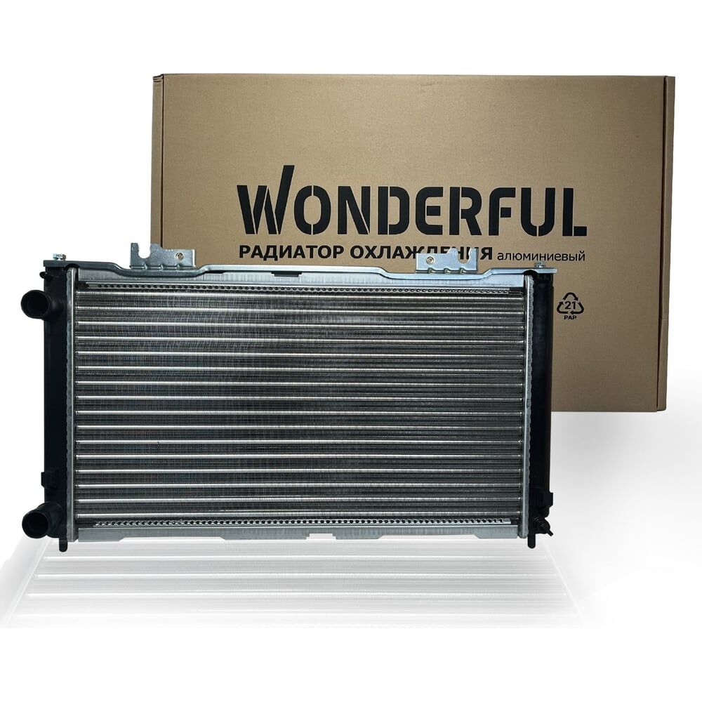 Радиатор охлаждения для а/м ВАЗ 2170 Приора WONDERFUL 2170-1301012-51П