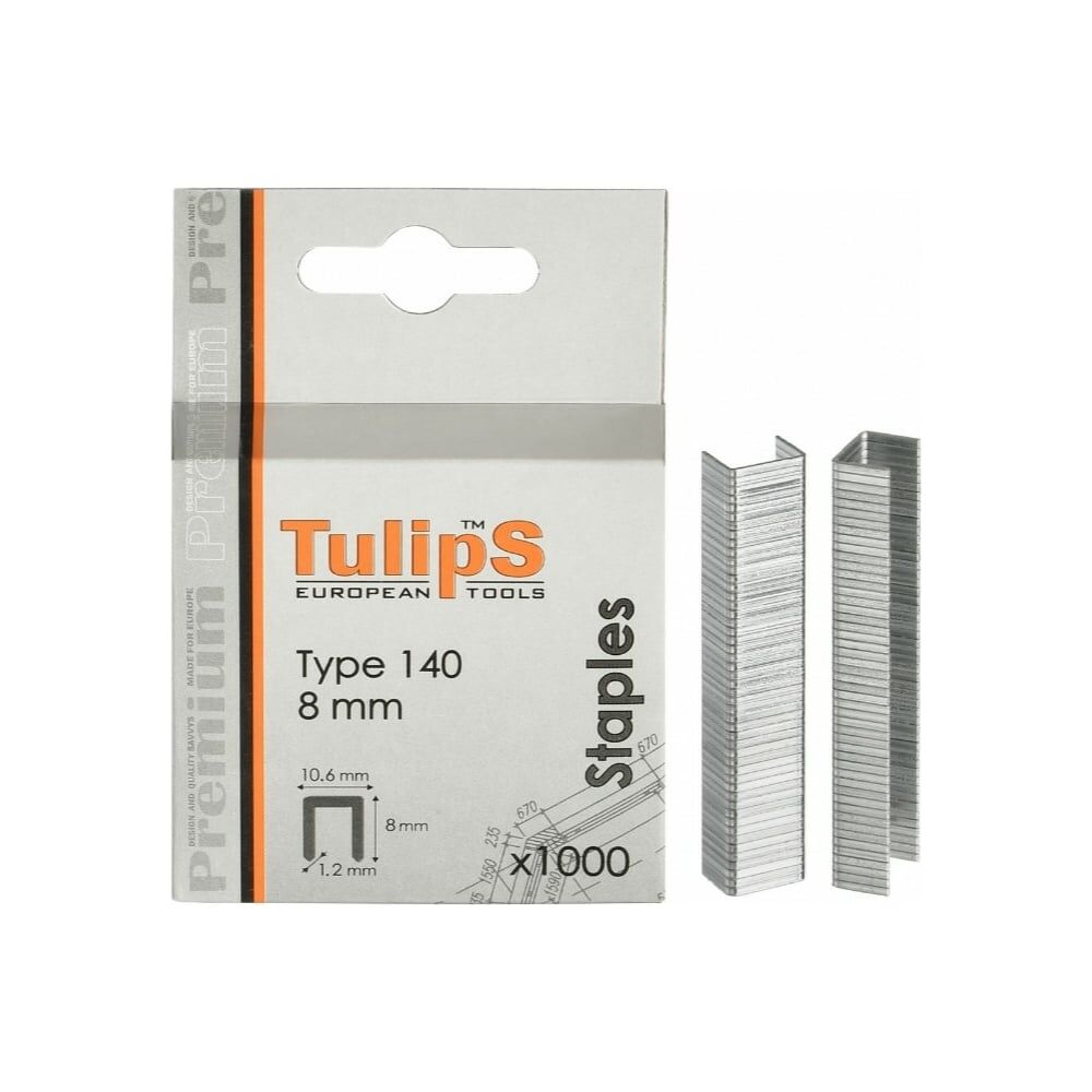 Скоба для степлера Tulips Tools IP11-408