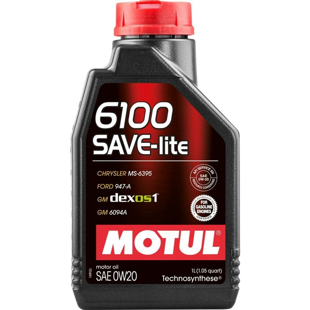 Моторное масло MOTUL 6100 Save-lite 0W20