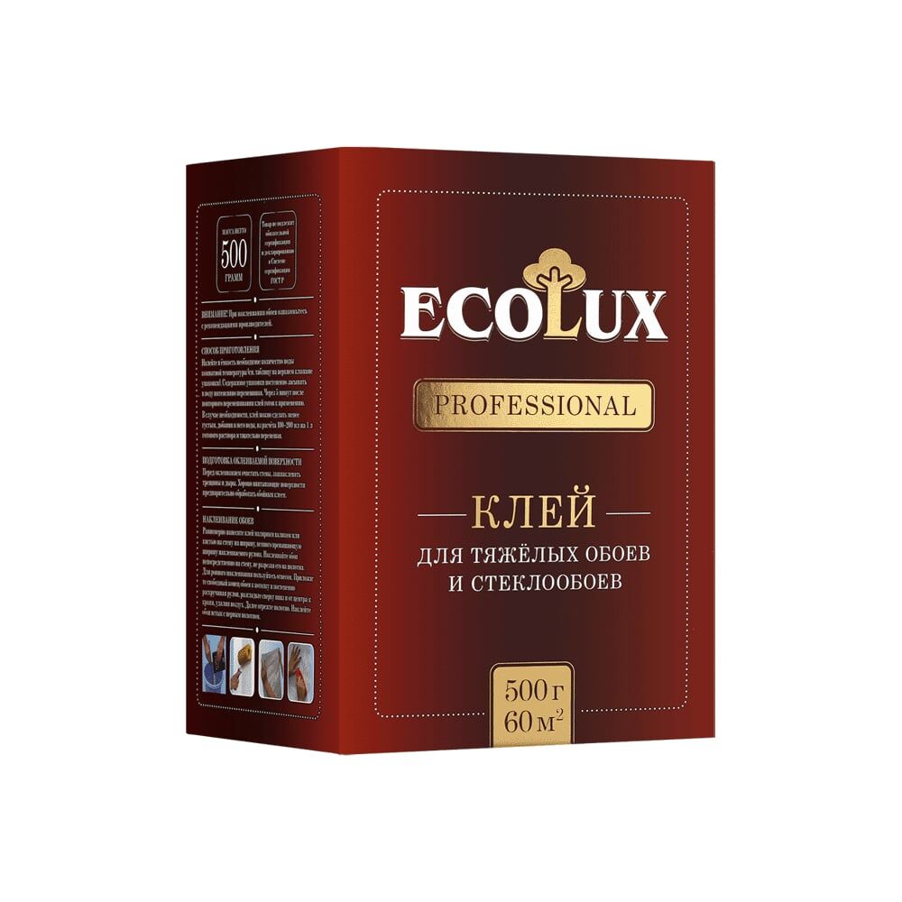 Клей для обоев Ecolux PROFESSIONAL Стеклообои