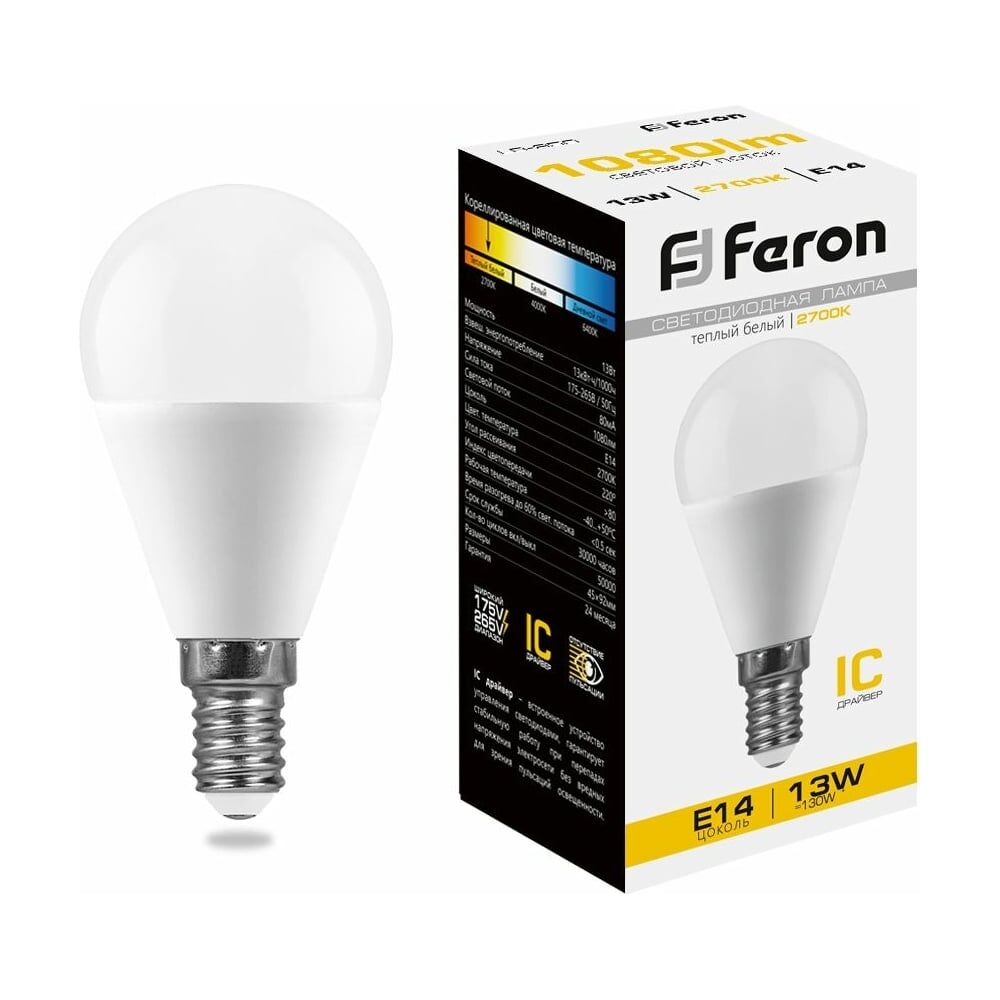 Светодиодная лампа FERON LB-950