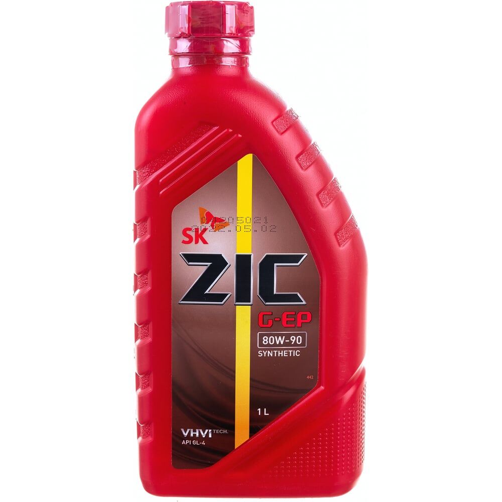 Синтетическое масло для MКПП zic G-EP 80w90 GL-4