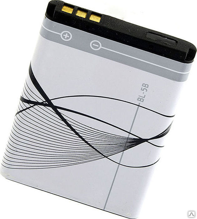Аккумулятор Li-ion BL-5B 3.7 V Nokia