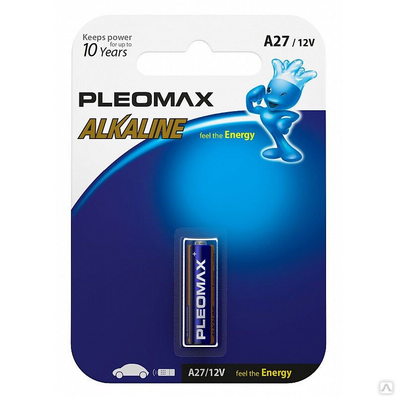 Батарейка A27 Pleomax 12 В