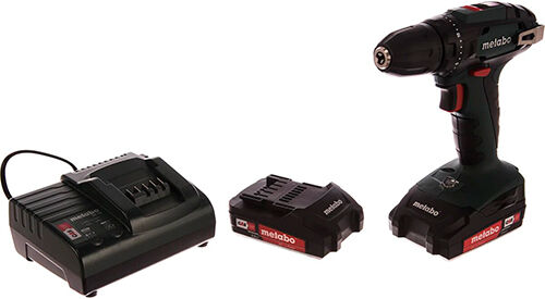 Дрель-шуруповерт аккумуляторный Metabo BS 18 L, с набором оснастки (602207880) BS 18 L с набором оснастки (602207880)