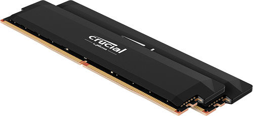 Оперативная память Crucial DDR5 32GB (2x16GB) 6000MHz Pro Black (CP2K16G60C36U5B)