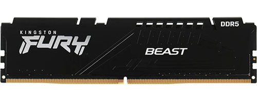 Оперативная память Kingston DDR5 32GB 4800MHz Fury Beast Black (KF548C38BB-32)