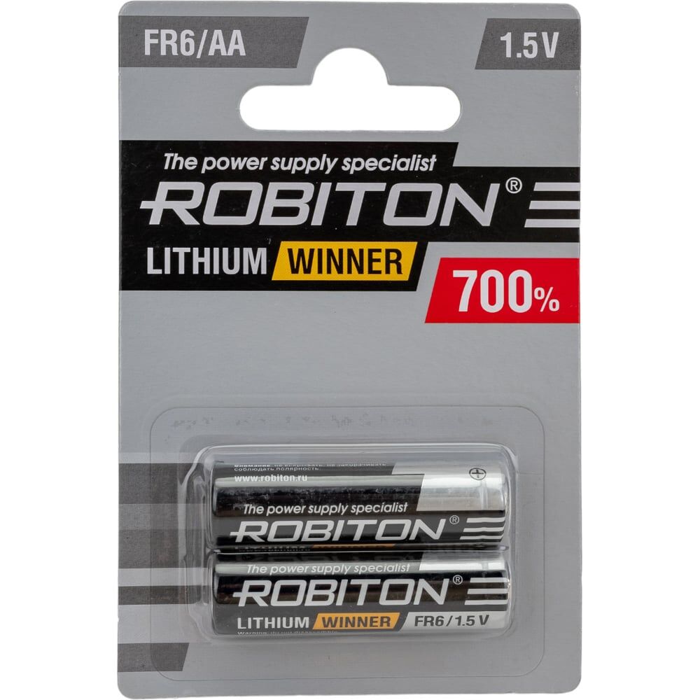 Батарейка Robiton WINNER R-FR6-BL2