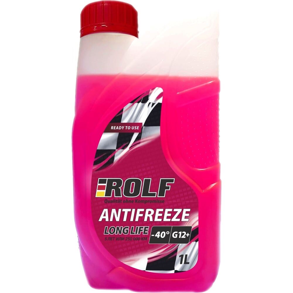 Карбоксилатный антифриз Rolf Rolf antifreeze g12+ red, красный