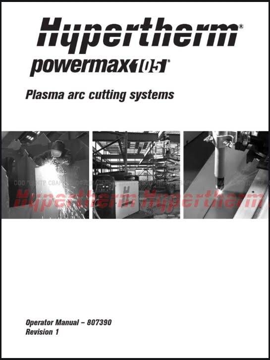 Powermax105 Руководство пользователя Hypertherm