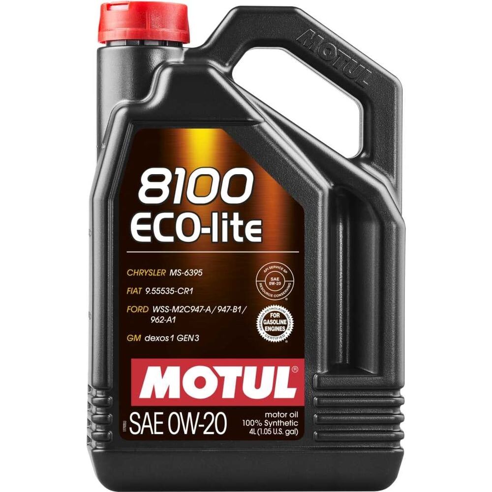 Синтетическое масло MOTUL 8100 ECO-lite 0W20
