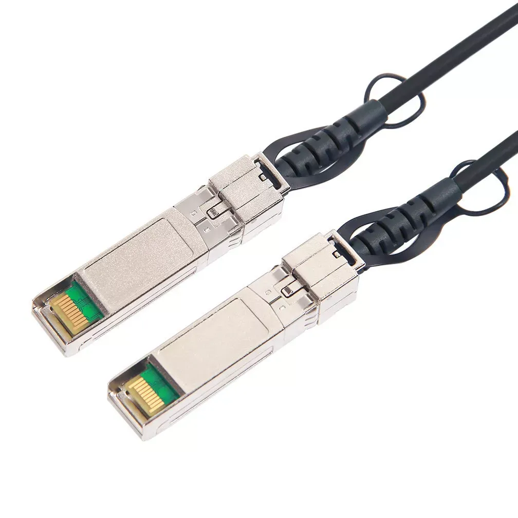 Кабель SFP-10GB-DAC-2G 10GbE SFP to 10GbE SFP 2M DAC 30AWG Passive Breakout Cable Нет бренда