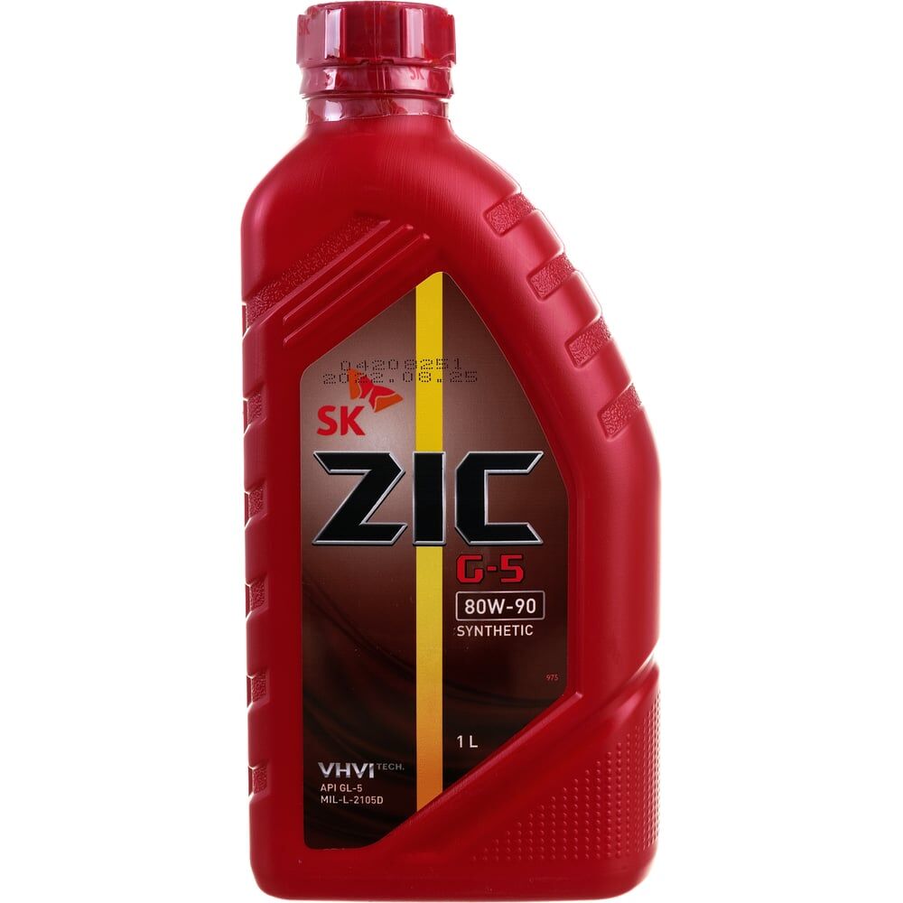 Синтетическое масло для MКПП zic G-5 80w90 GL-5