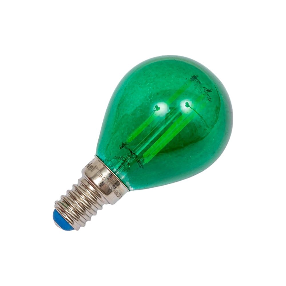 Светодиодная лампа Uniel LED-G45-5W/GREEN/E14 GLA02GR