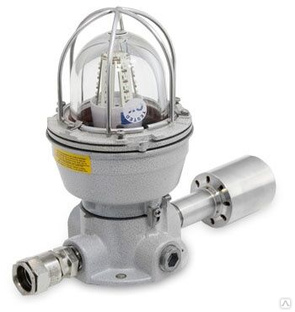 Оповещатель светозвуковой EVX-4050-HOOTER/R/LED12VDC взрывозащищенный 