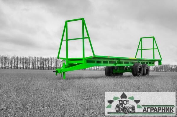 Тележка сельскохозяйственная для перевозки рулонов ТПР-10 рулоновоз Беларусь (МТЗ) 3