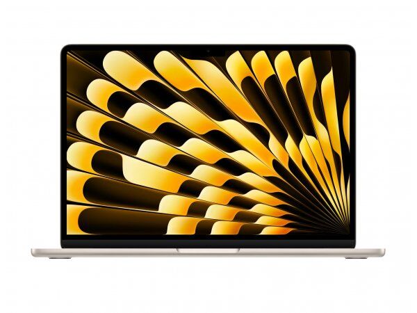 Ноутбук Apple MacBook Air 15 2024 2880x1864, Apple M3, RAM 8 ГБ, SSD 512 ГБ, Apple graphics 10-core, macOS, Starlight (M