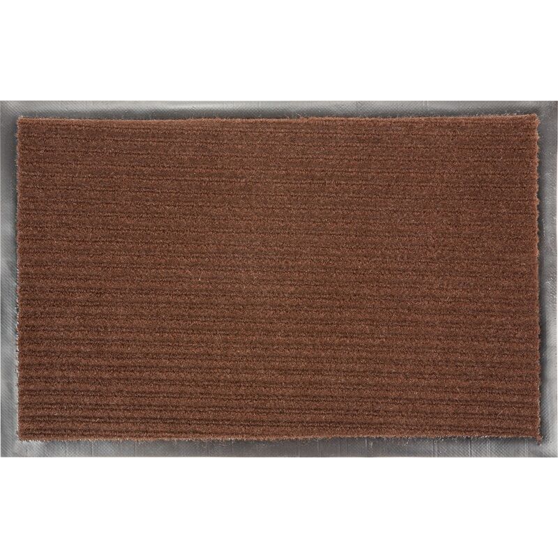 Коврик входной влаговпитывающий ворсовый Luscan Professional 40х60 см коричневый