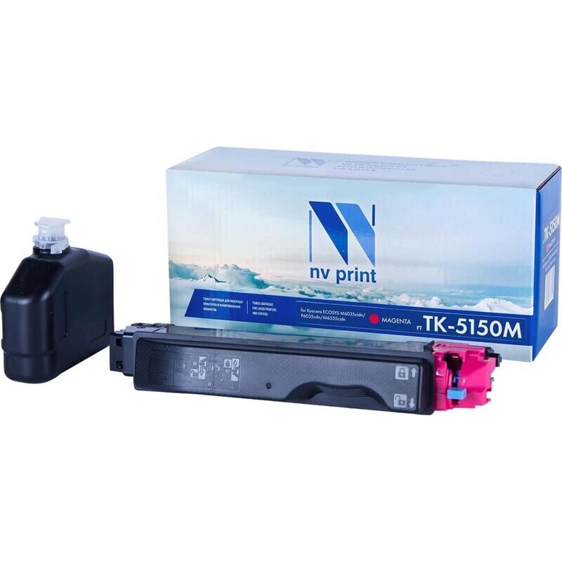 Картридж лазерный NV Print TK-5150M для Kyocera пурпурный совместимый