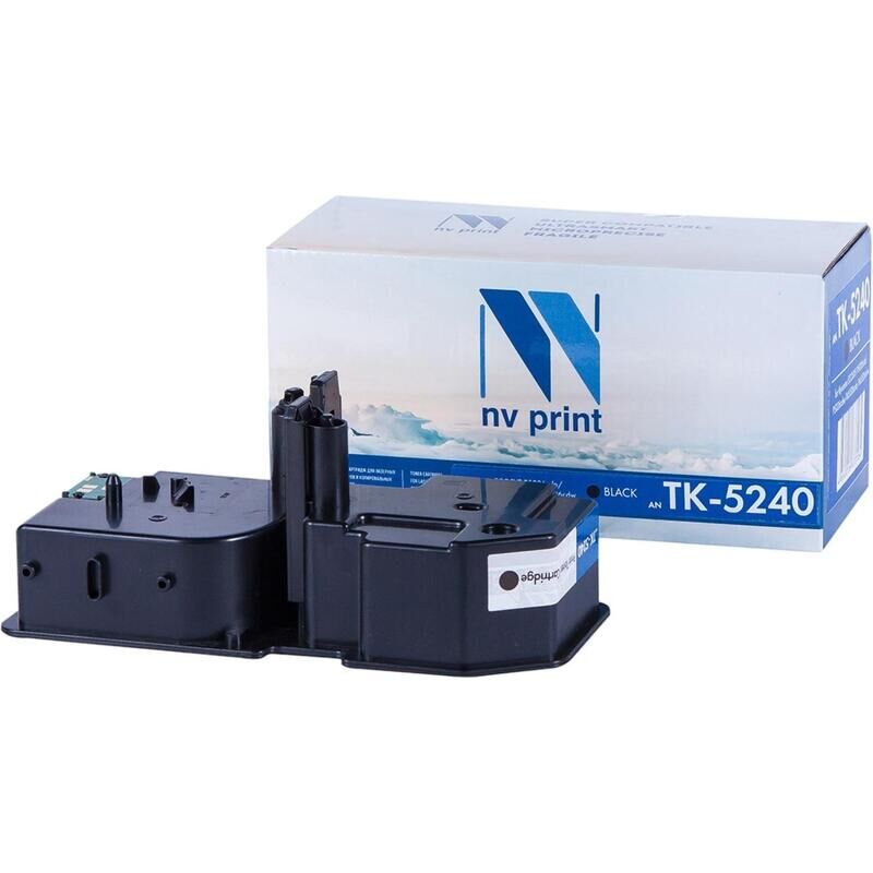 Картридж лазерный NV Print TK-5240Bk для Kyocera черный совместимый
