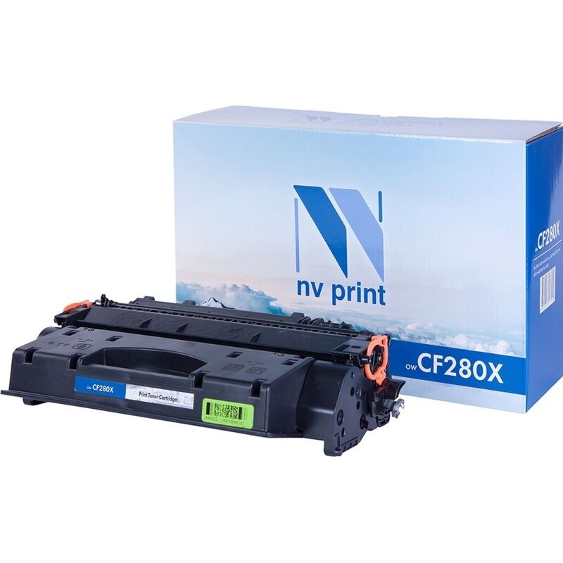 Картридж лазерный NV Print CF280X для HP черный совместимый повышенной емкости