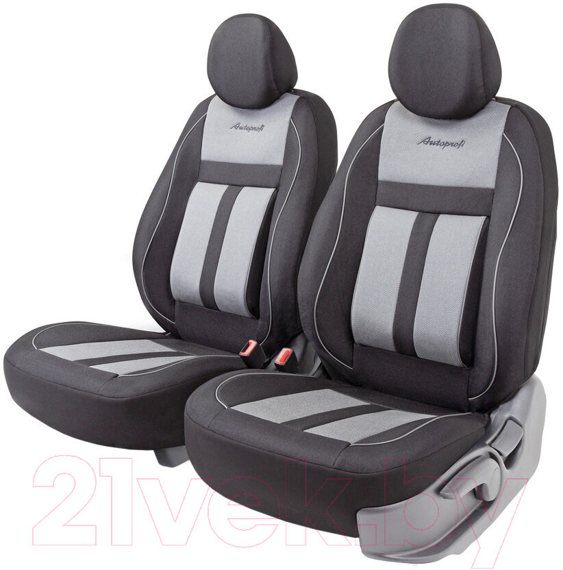 Комплект чехлов для сидений Autoprofi Cushion Comfort CUS-0405 BK/GY