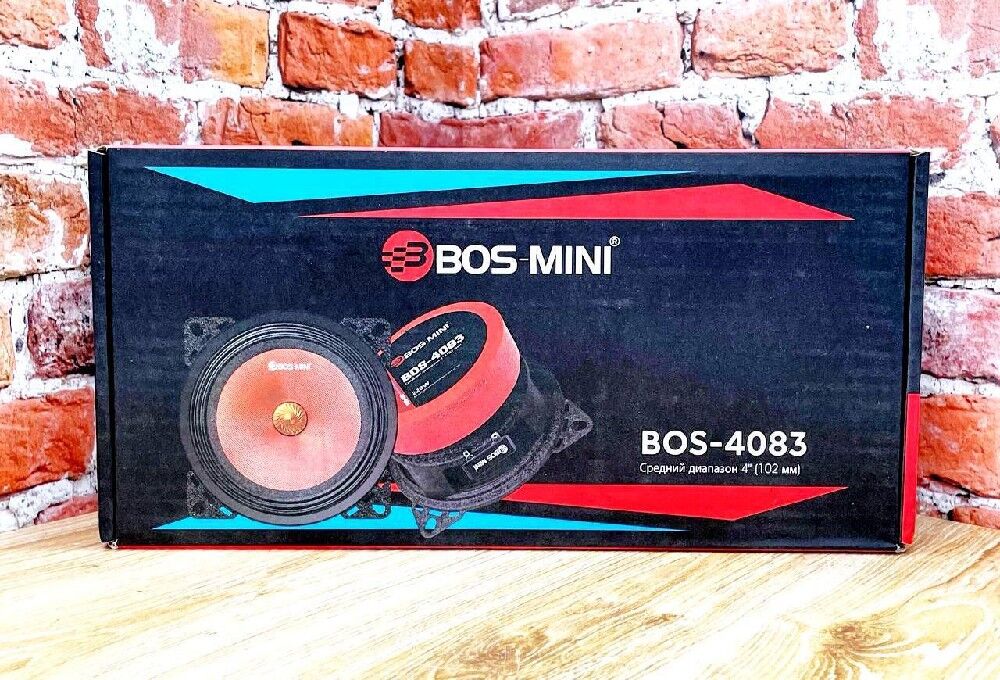 Колонки BOS-MINI BOS-4083 для автомагнитолы