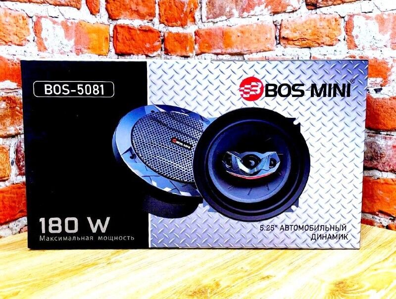 Колонки BOS-MINI BOS-5081 для автомагнитолы