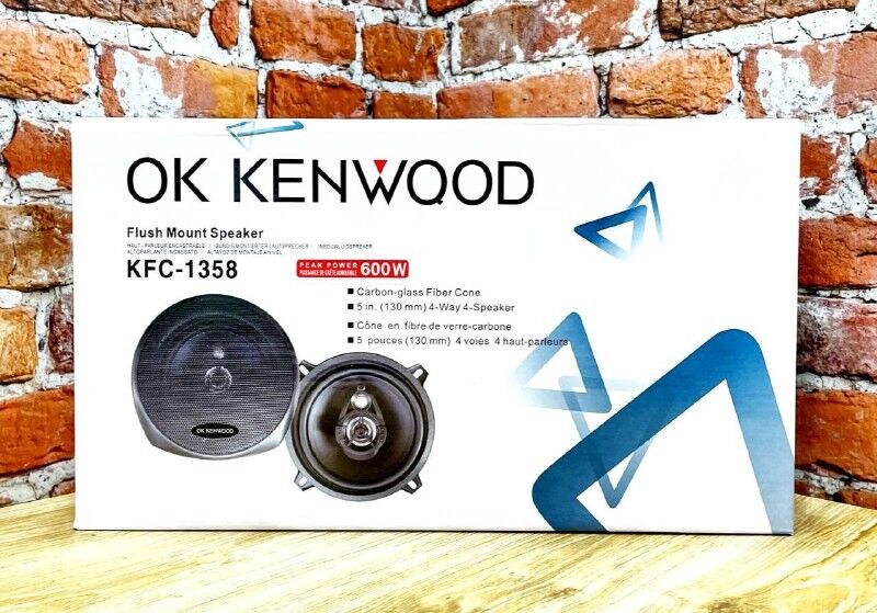 Колонки oK.Kenwood KFC-1358 для автомагнитолы