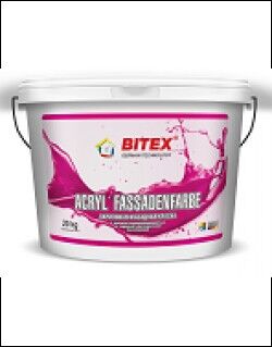 Фасадная краска Bitex Аcryl Fassadenfarbe Base 1