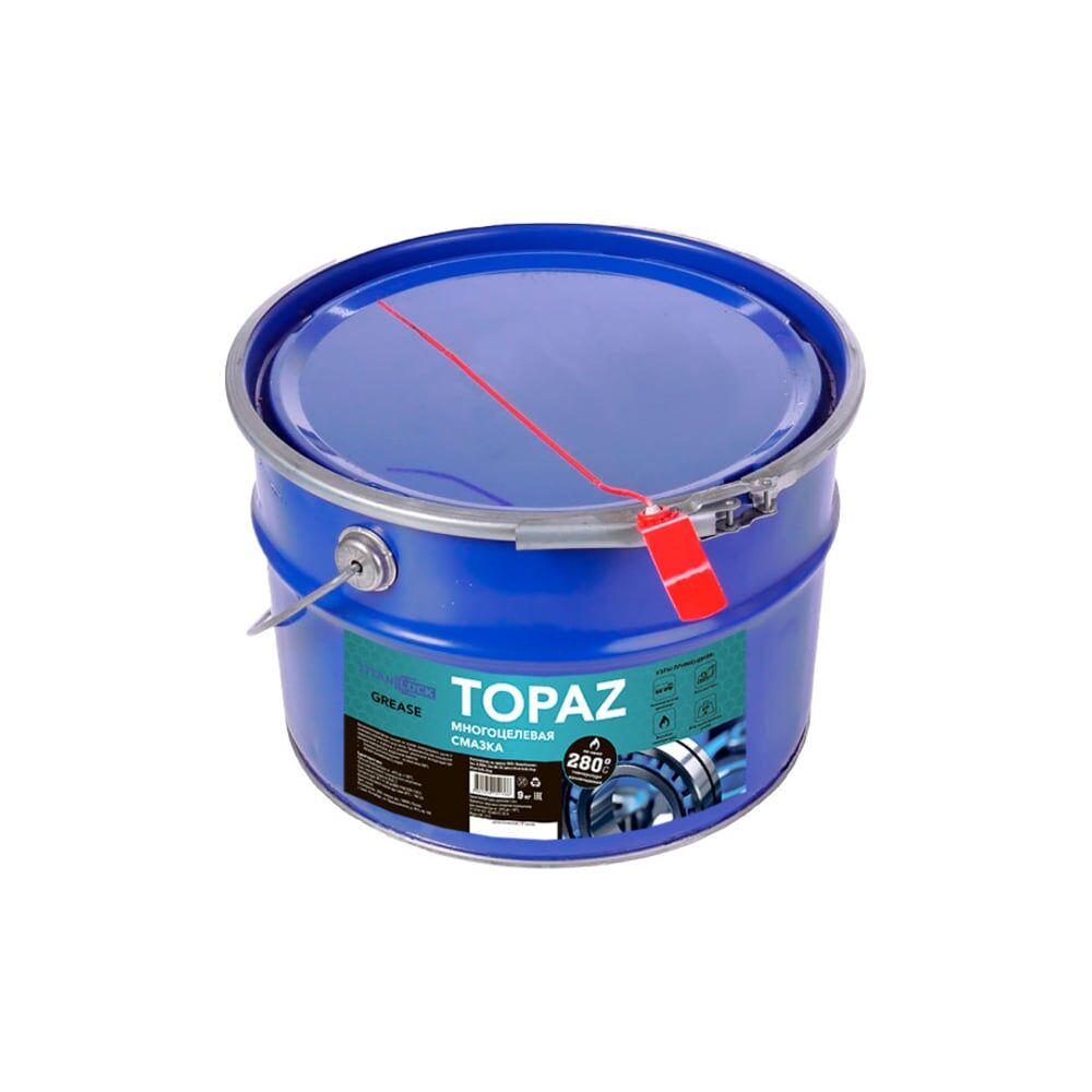Высокотемпературная многоцелевая смазка TITAN LOCK TOPAZ (LGWA 2) +180 С, синяя, 9 кг TLGREASE-TZ9