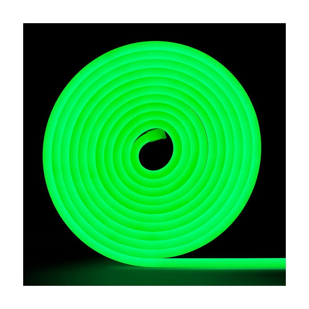 Неоновая светодиодная лента MAKSILED ML-NF-PR-8mm-L50-Green