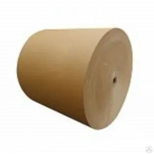 Бумага крафт (мешочная) шириной 84 см в промышленном рулоне весом 300 – 500 кг, «Сокол» 
