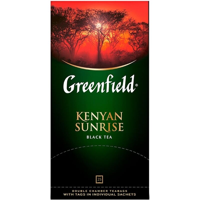 Чай черный Greenfield Kenyan Sunrise 25 пакетиков
