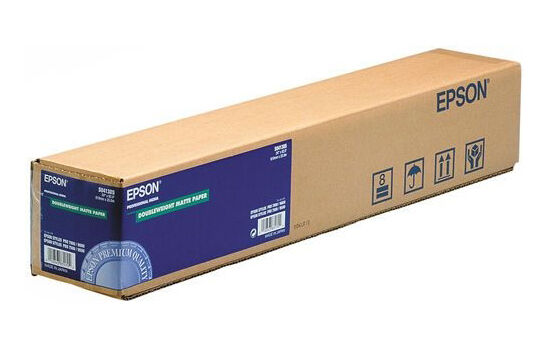 Рулонная бумага для плоттера с покрытием Epson Doubleweight Matte Paper 44 180 г/м2, 1.118x25 м, 50.8 мм (C13S041387)
