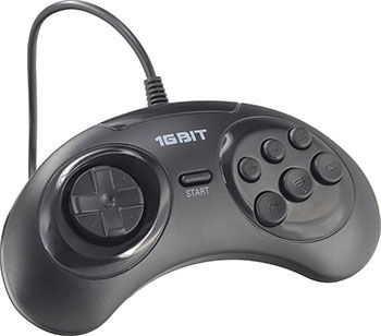 Джойстик проводной Retro Genesis Controller 16 Bit с кнопкой Mode