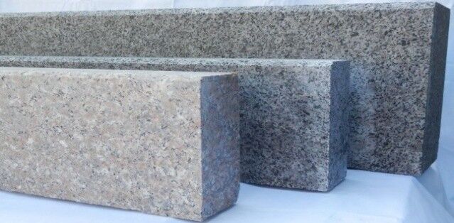 Камень бордюрный ГП 1 гранитный ГОСТ 6665-91 300х150 мм серый