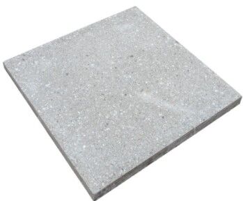 Плита БМП тротуарная бетонно-мозаичная 500х500х35 мм серая 2